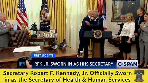 Secretary Robert F. Kennedy, Jr. Officially Sworn in as the Secretary of Health & Human Services