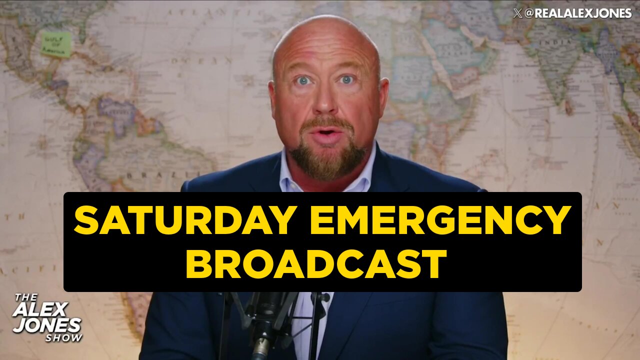 SATURDAY EMERGENCY BROADCAST: ALEX JONES - DEEP STATE TRYING TO STOP DOGE EXPOSING GOV'T CORRUPTION!