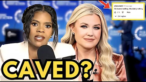 Did Candace Owens CAVE To Erika Kirk?