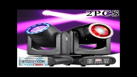 2PCS LED 120W Moving Head Beam Spot Aperture RGB DMX Control Review