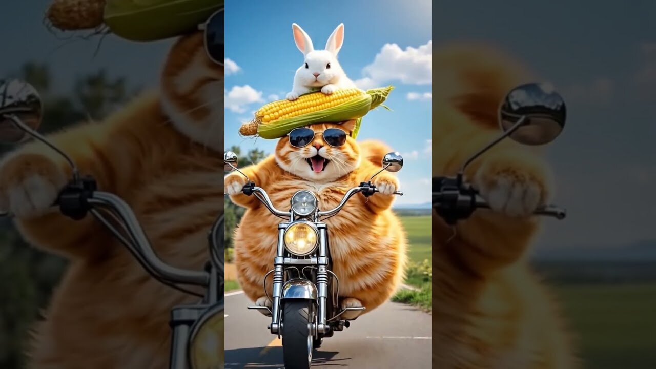 Cat Ai animated video Cat funny video