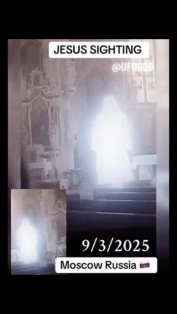What was seen in this church in Moscow