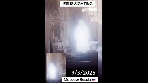 What was seen in this church in Moscow