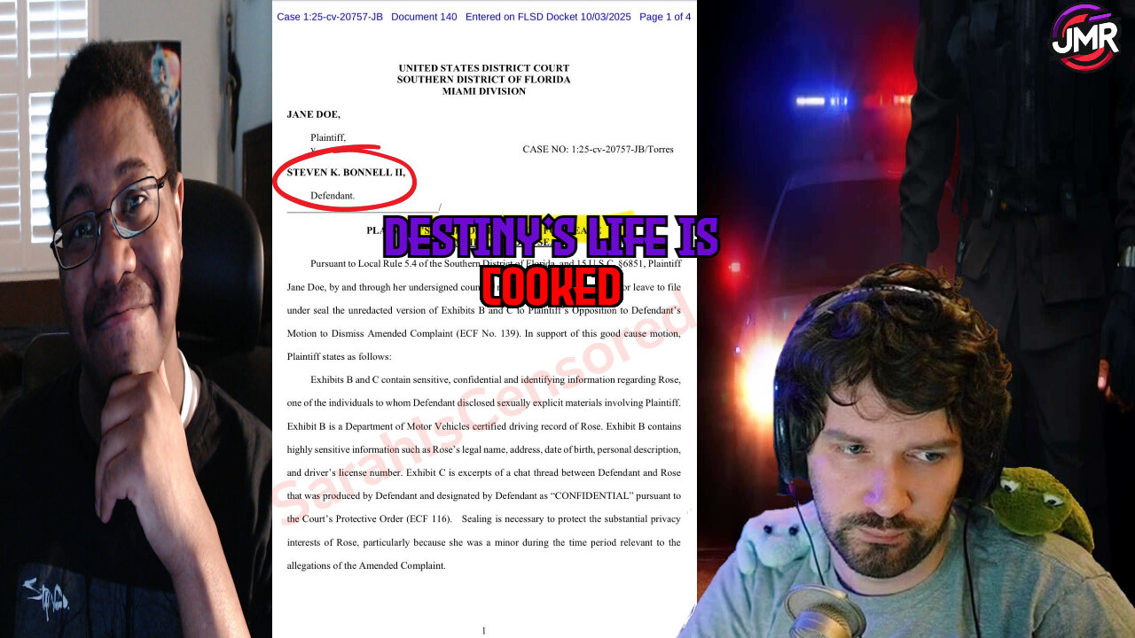 Leftist streamer Destiny may face PRISON caught with minor & Transport across state lines