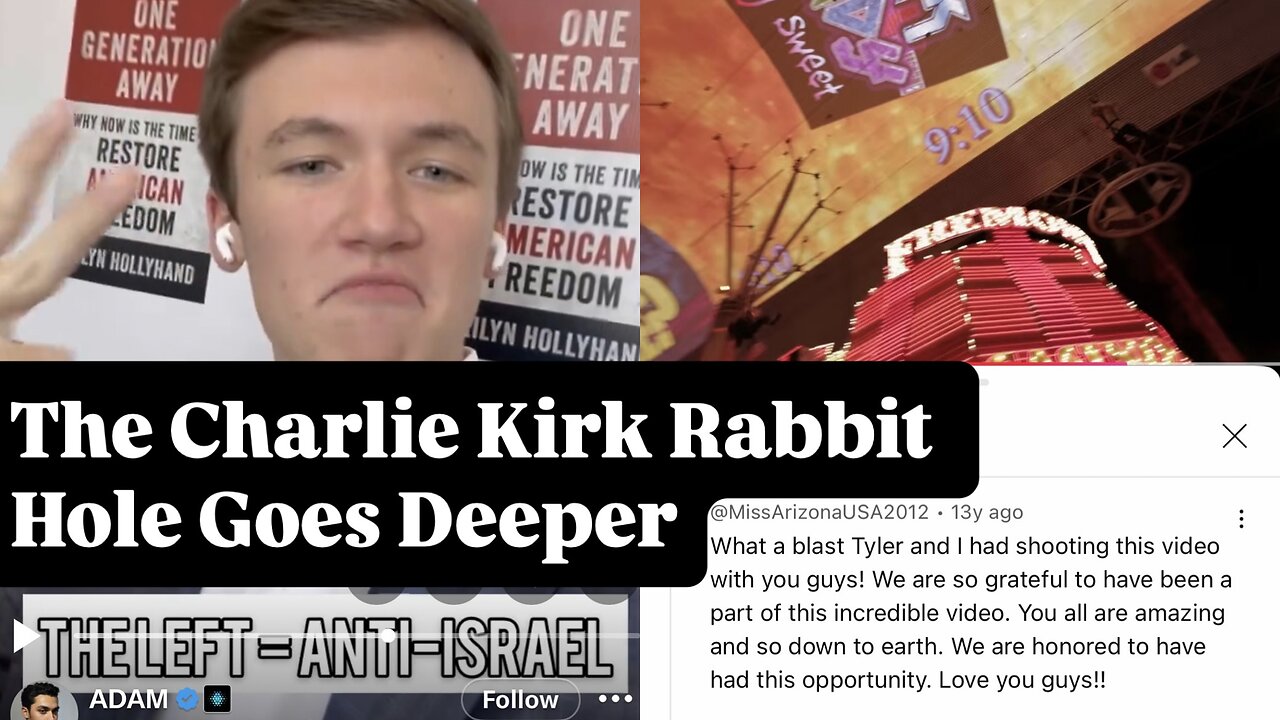 Charlie Kirk's Replacement / Erika Kirk Music Video - The Charlie Kirk Rabbit Hole Goes Deeper