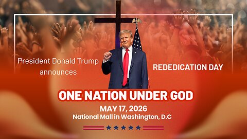 Trump Announces Massive Prayer Event | “One Nation Under God” Movement Begins