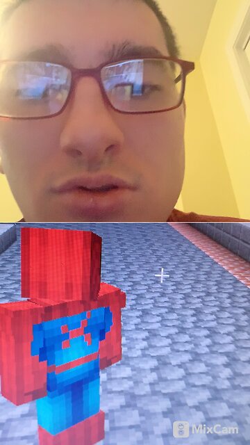 Playing Spider-Man into the crafting verse Minecraft edition