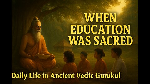 “When Education Was Sacred | Daily Life in Ancient Vedic Gurukul – Real India”