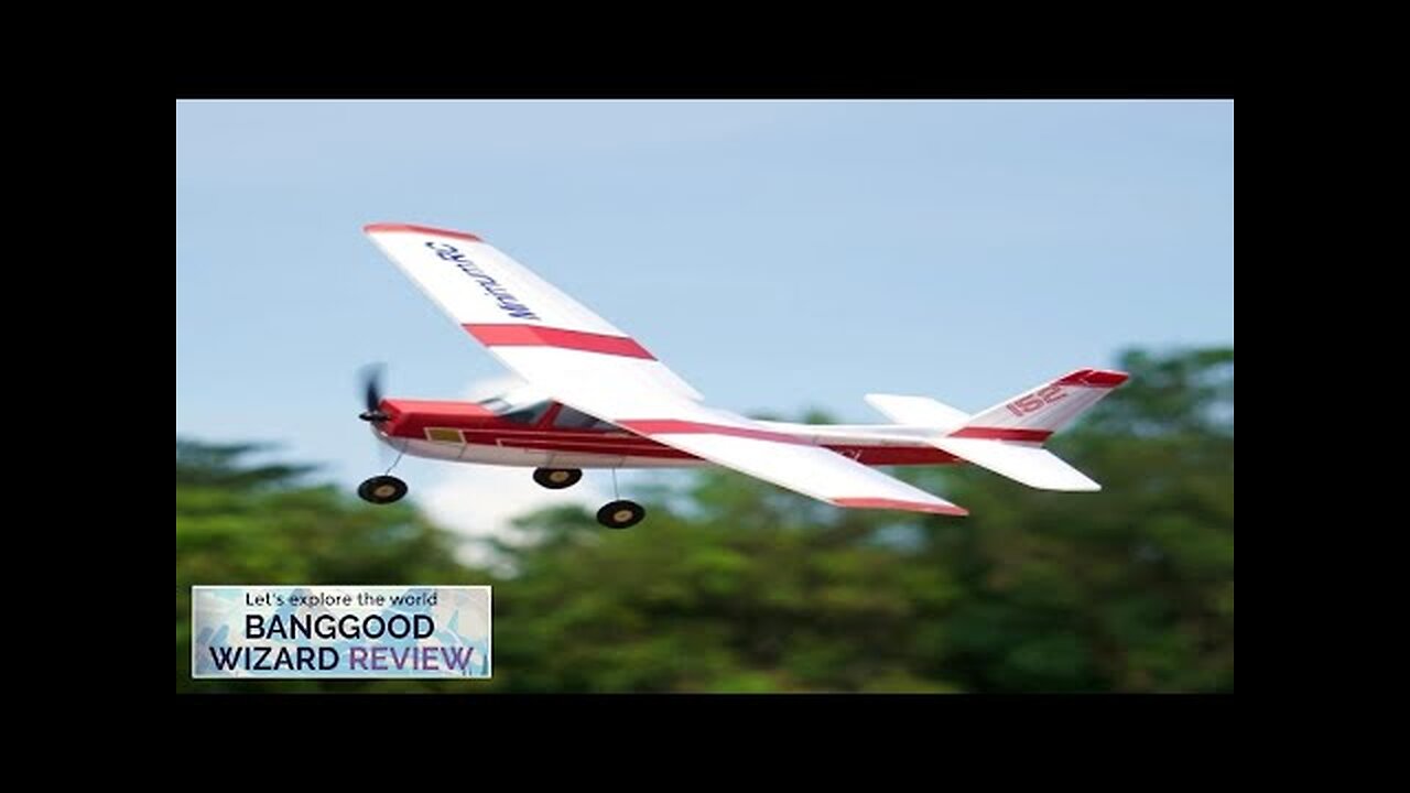 MinimumRC Cessna-152 Lava Red 3CH 360mm Wingspan KT Foam RC Airplane KIT+Motor Review