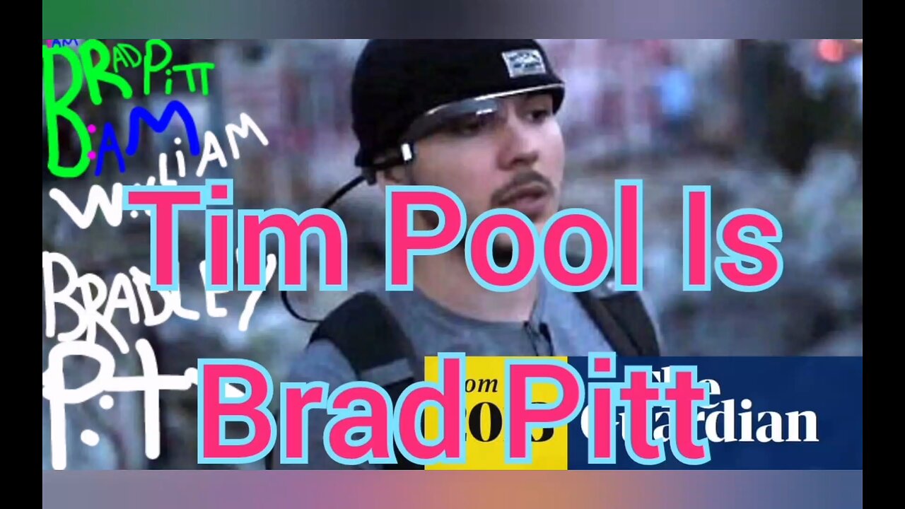 Tim Pool Is Brad Pitt