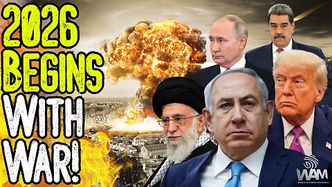 2026 BEGINS WITH WAR! - Iran & Venezuela BOTH Threatened By Trump As Strikes Begin Worldwide!