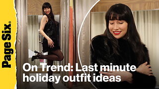 Last-minute holiday party invite? These outfit ideas are as festive as it gets