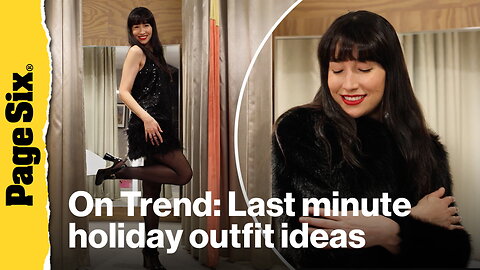 Last-minute holiday party invite? These outfit ideas are as festive as it gets