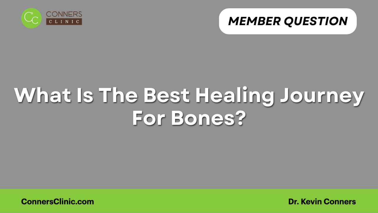 What Is The Best Healing Journey For Bones?