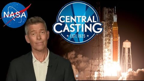 What did he just say? "Central Casting" Space is FAKE - Earth is FLAT!