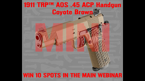 1911 TRP™ AOS .45 ACP MINI #2 FOR 10 SPOTS IN THE MAIN WEBINAR