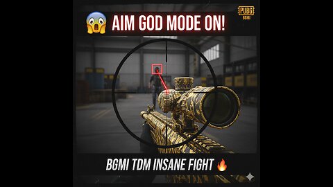 😱 Aim God Mode ON! BGMI TDM Insane Fight 🔥