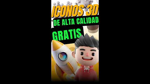 páginas para descargar íconos 3D🔥