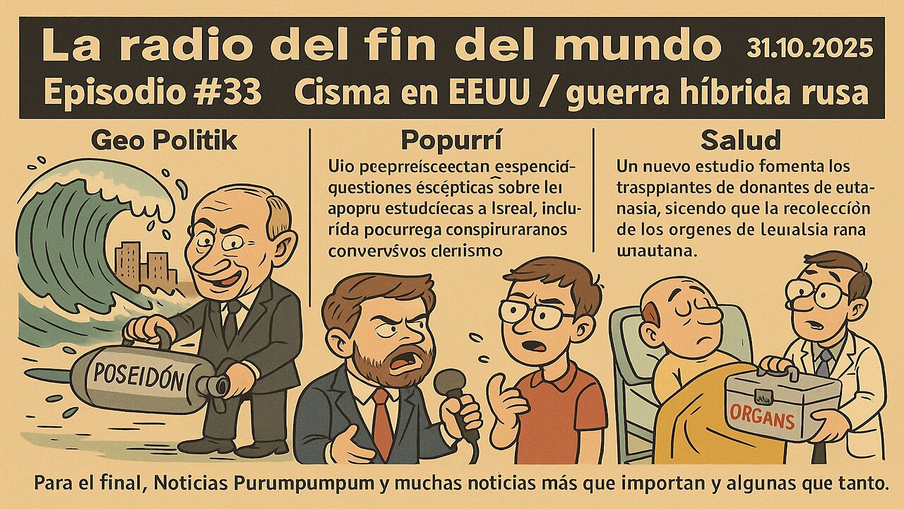 Cisma en EEUU / guerra híbrida rusa 31.10.2025