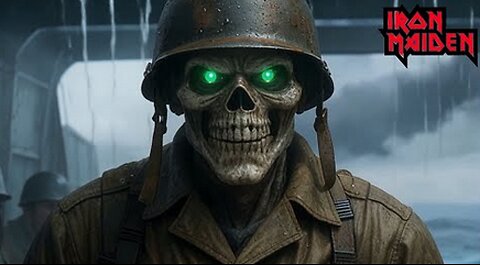 Iron Maiden Die With Your Boots On ( Animated Video ) 🇬🇧