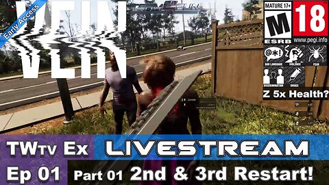 2025 Vein Solo Play (Ex Twitch Livestream Episode 01 Part 01) What happens when Bitten?