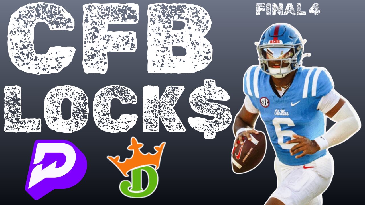 CFB PLAYOFFS - BEST BETS - PRIZEPICKS TOP PLAYER PROPS