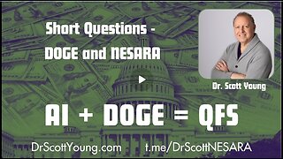 DOGE and NESARA: AI+DOGE=QFS.