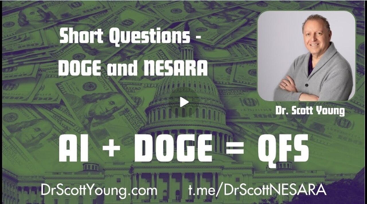 DOGE and NESARA: AI+DOGE=QFS.