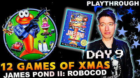 James Pond: Robocod (SEGA Genesis, 1991) 🎄 The 12 Games of Xmas 🎄 Day 9 of 12