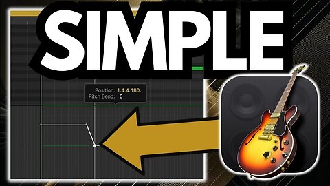 How To Do A Pitch Bend in GarageBand