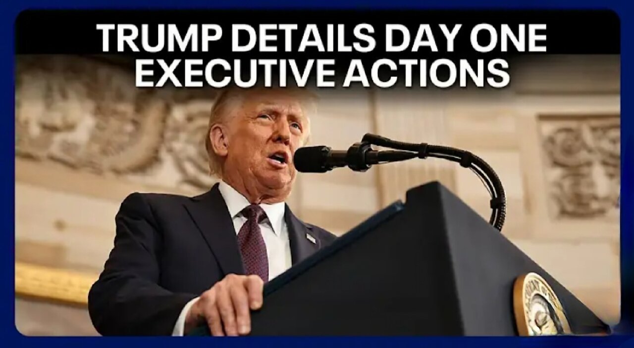 Trump details Day One executive orders: ‘Revolution of common sense’