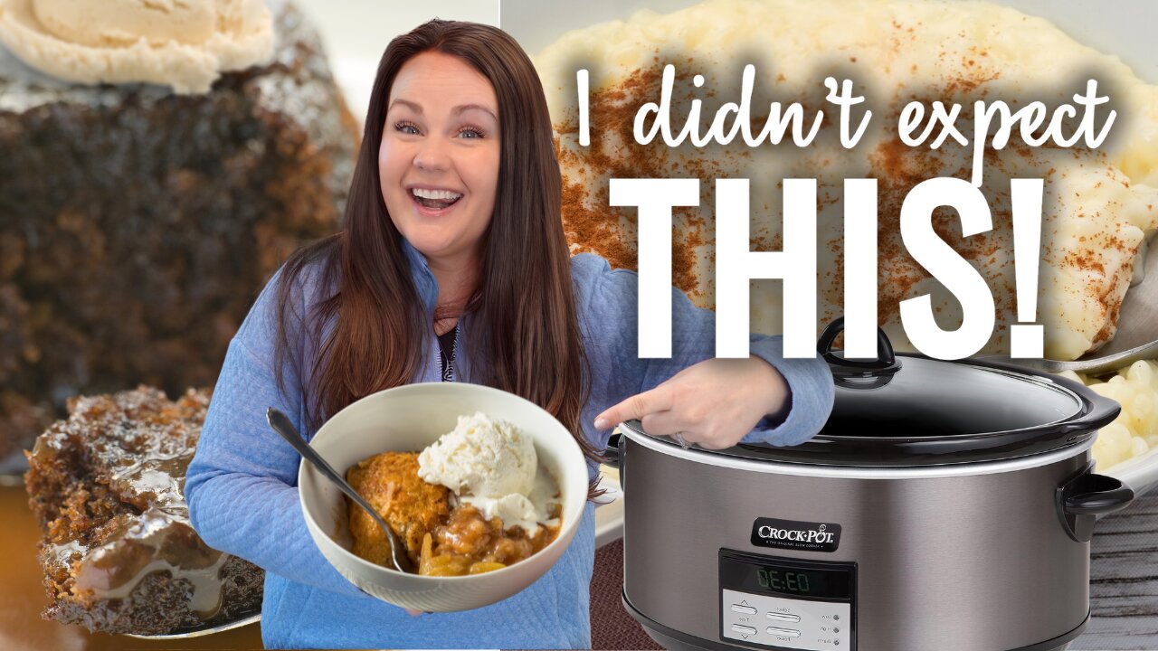 The Crock Pot Desserts That Surprised Me In the BEST Way