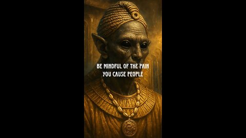 be mindful of the pain you cause people