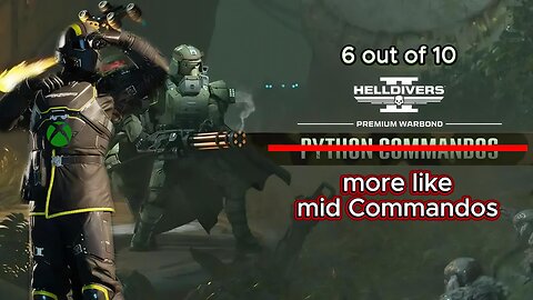 The Python Commandos Warbond for Helldivers 2 is mediocre at best