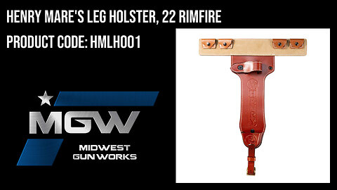 Henry Mare's Leg Holster, 22 Rimfire - HMLH001