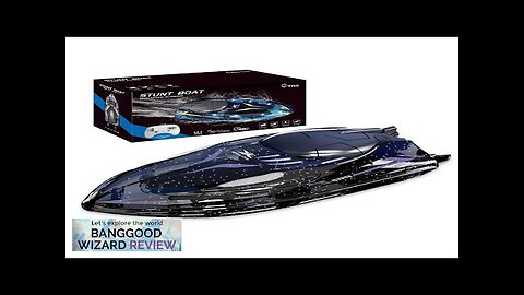 YTRC 802 RC Boat 2.4G Stunt 360° Rolling with LED Lights 5CH Review