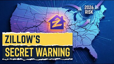 Zillow Data LEAKS Massive U S Housing Market RISK for 2026!