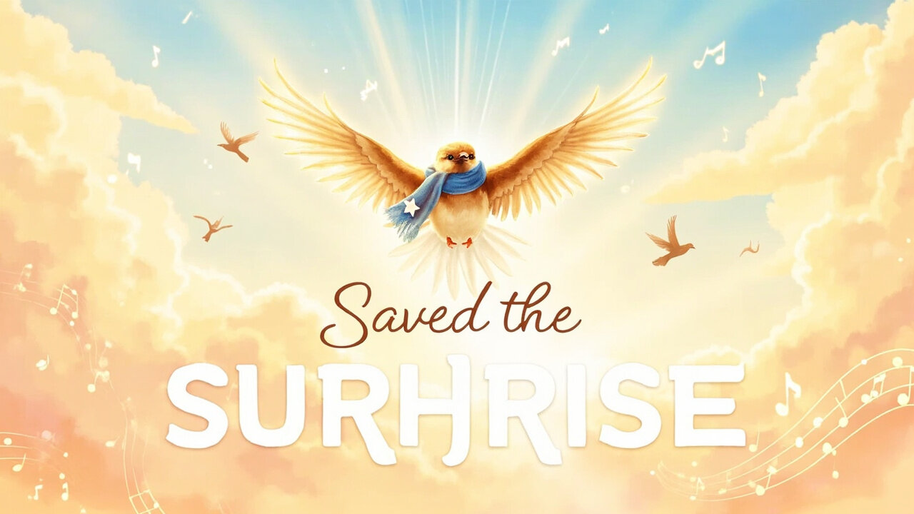 The Sparrow Who Saved the Sunrise | Uplifting Kids Story-Song About Teamwork & Hope