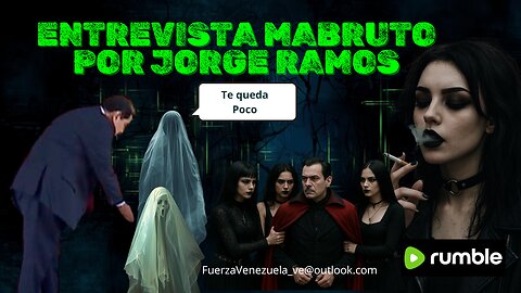 2019 ENTREVISTA DE JORGE RAMOS AL FANTASMA ERRANTE