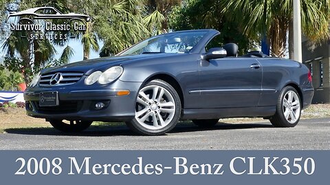 2008 Mercedes-Benz CLK350 Convertible – Clean CarFax, 76k Miles, Cold A/C, Power Top! For Sale!