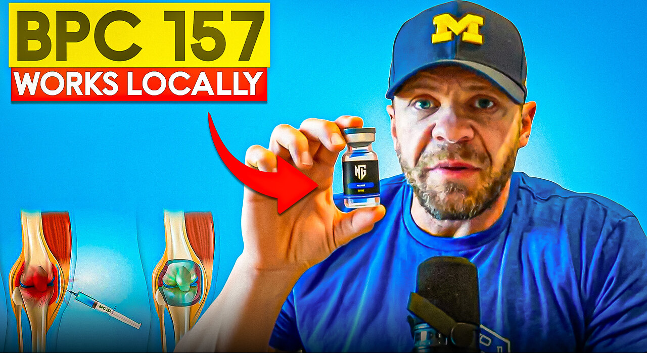 BPC 157 Fixed My Hip? What “Local” Use Really Does (BPC-157 Explained)