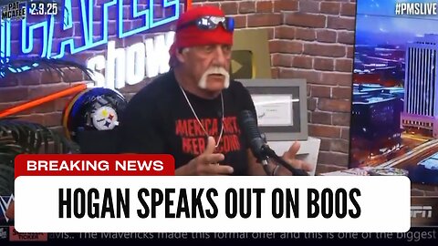 Hulk Hogan Breaks Silence On Boos