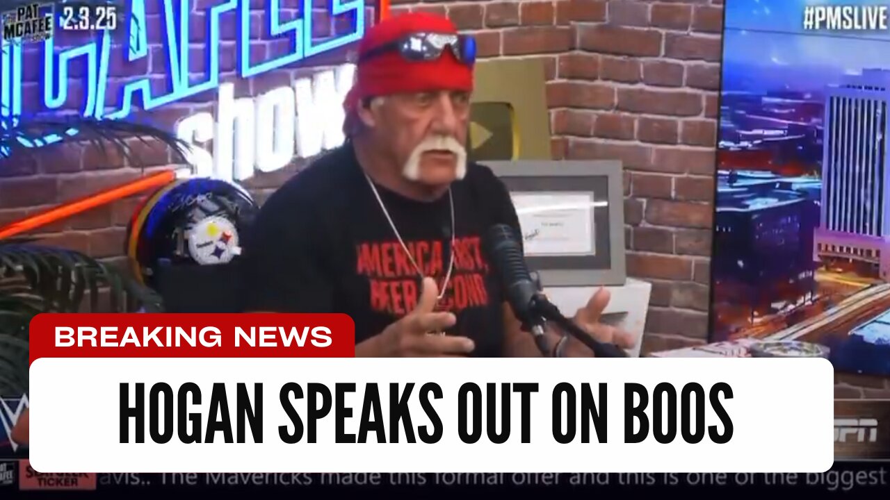 Hulk Hogan Breaks Silence On Boos