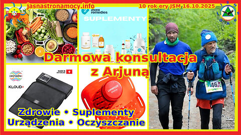 Darmowa konsultacja z Arjuną Zdrowie • Suplementy • Urządzenia • Oczyszczanie