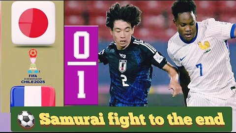 🇫🇷🔥 France Survives Samurai Challenge! 1-0 Thriller vs Japan