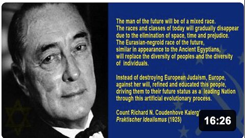 Practical Idealism In Action - The Kalergi Plan