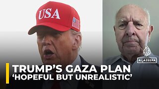 Trump’s peace plan for Gaza is hopeful but unrealistic: Former US envoy
