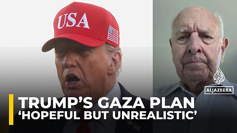 Trump’s peace plan for Gaza is hopeful but unrealistic: Former US envoy