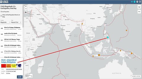 ANOTHER 7 POINTER EARTHQUAKE ON THE RING OF FIRE!!!