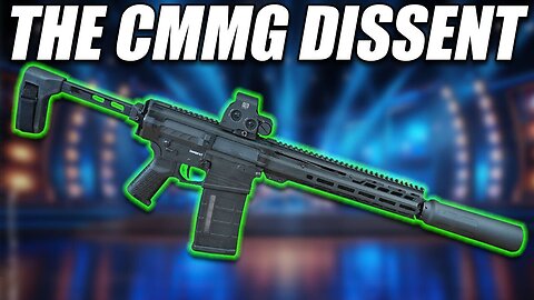 The CMMG Dissent 12.5" Chambered in 8.6 Blackout